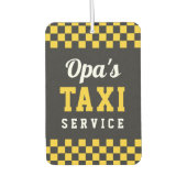 オパタクシーサービス |かわいいグランパギフト カーエアーフレッシュナー (正面)