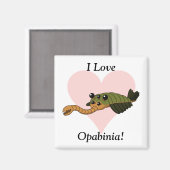 オパビニア大好き！ マグネット (正面/裏面)