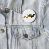 オパビニア – 先史時代の動物 缶バッジ (インサイチュ)