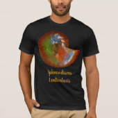 オパライズドスフェノディスカスアンモナイト貝殻 Tシャツ (正面)