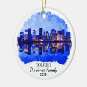 オパーソナライズされたスロオーナメント、ノルウェー セラミックオーナメント (左)