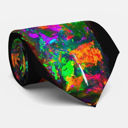 オパールのタイ ネクタイ (ロール)
