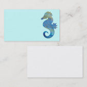 オパールのタツノオトシゴの名刺 名刺 (正面/裏面)