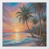 オパールエッセンス熱帯島 ウィンドウサイン (シート)