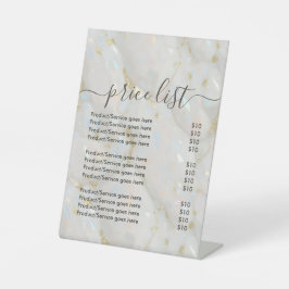 オパールエレガントストーユニークン 台座サイン