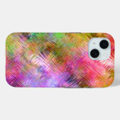 オパールカラフルガラス質組織 Case-Mate iPhoneケース (裏面 (横))