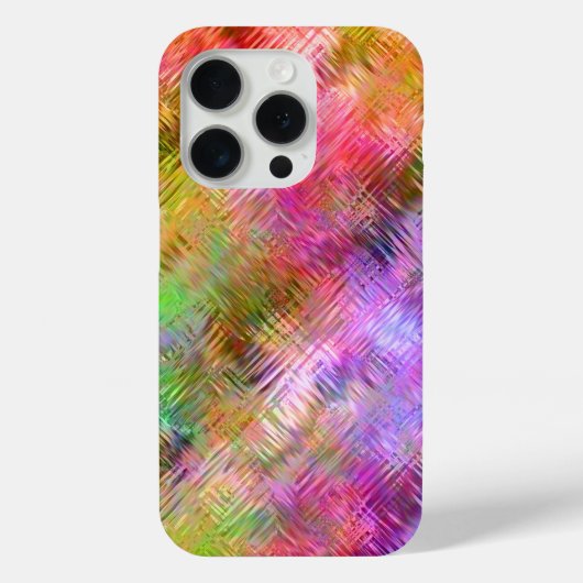 オパールカラフルガラス質組織 Case-Mate iPhoneケース (裏面)