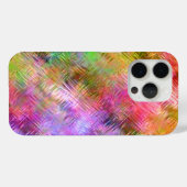 オパールカラフルガラス質組織 Case-Mate iPhoneケース (裏面 (横))