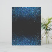 オパールグリッターダストオンブラックスクラップブック紙 (スタンド正面)