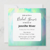 オパールシックエレガントモダン 招待状 (正面)