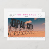 オパールシティコバーペディサイン ポストカード (正面/裏面)