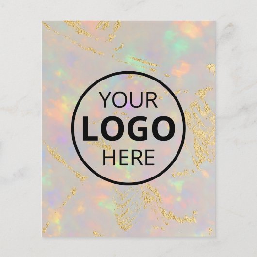 オパールストーンフォトビジネスマーケティング チラシ (裏面)