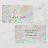 オパールストーン名刺 名刺 (正面/裏面)