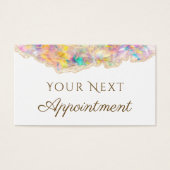 オパールデザインアポイントメントカード (正面)