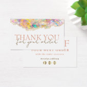 オパールデザイン感謝してい割引カード (デスク)