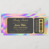 オパールパーティー招待状 招待状 (正面/裏面)