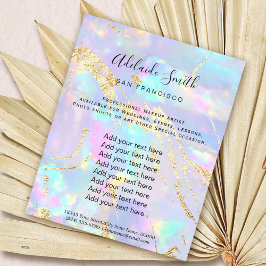 オパールフェイクト証書 チラシ