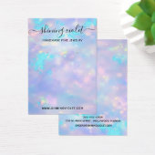 オパールホログラフィックイヤリング&ネックレスディスプレイ (デスク)