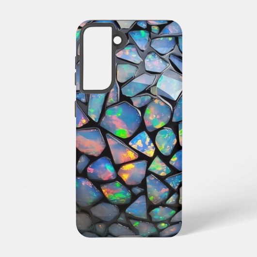 オパールモザイク1 SAMSUNG GALAXYケース (裏面)