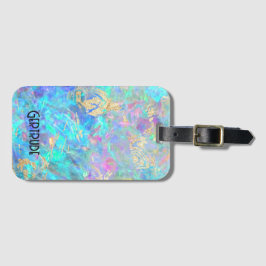 オパール写真ラゲージタグ ラゲッジタグ