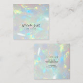 オパール写真 スクエア名刺 (正面/裏面)