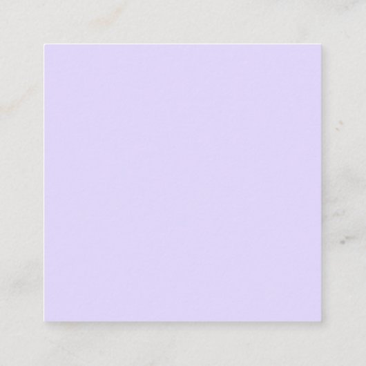 オパール瑪瑙のテクスチャイヤリング表示カード スクエア名刺 (裏面)