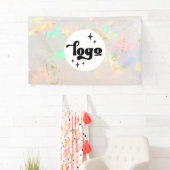 オパール石の写真 横断幕 (インサイチュ)