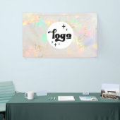 オパール石の写真 横断幕 (トレードショー)