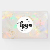 オパール石の写真 横断幕 (横)