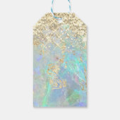 オパール石の製品の贈り物ラベル ギフトタグ (裏面)