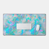 オパール石デザイン デスクマット (キーボード&マウス)