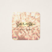 オパール石バックグラウンドギフト証明書バラ金ゴールド (正面)