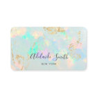 オパール石フォト名刺