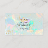 オパール石フォト名刺 名刺 (裏面)