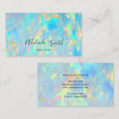 オパール石 名刺 (正面/裏面)