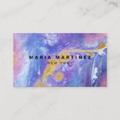 オパール石 名刺 (正面)