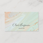 オパール石 名刺 (正面)