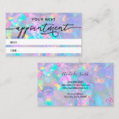 オパール組織アポイントメントカード 名刺 (正面/裏面)