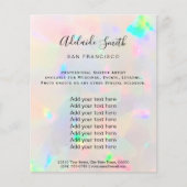 オパール組織 チラシ (正面)