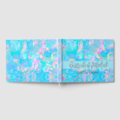 オパール結婚バックグラウンド ゲストブック (全面)