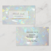 オパール背景 名刺 (正面/裏面)