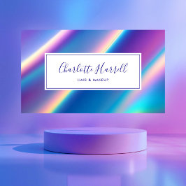 オパール虹色QRコード美しい長所 名刺