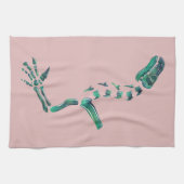 オパール・イグアノドン恐竜 キッチンタオル (横)