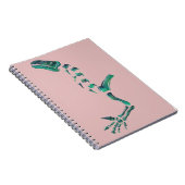 オパール・イグアノドン恐竜 ノートブック (右側)