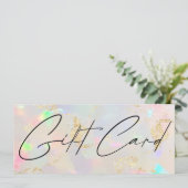 オパール・ストーン・ギフト証書 (スタンド正面)