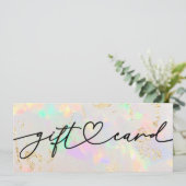 オパール・ストーン・ギフト証書 (スタンド正面)