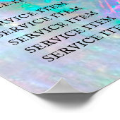 オパール デザイン 価格リスト ポスター (角)