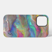 オパール・モノグラム iPhoneケース (裏面横)