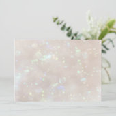 オパール&ライトブルーフラットサンキューカード サンキューカード (スタンド正面)