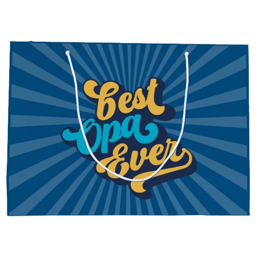 オパ最高のー・エバーファーザー・デイ ラージペーパーバッグ (裏面)